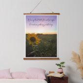 New Beginnings 吊り下げ型タペストリー (寝室)