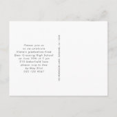 New Beginnings 2023写真卒業パーティー 案内ポストカード (裏面)