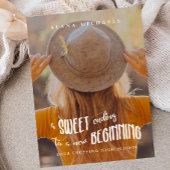 New Beginnings 2023写真卒業パーティー 案内ポストカード