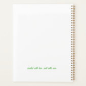 New Beginnings and First Stepsプランナー プランナー手帳 (裏面)