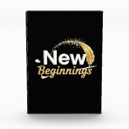 New Beginnings / Bloque de Acrílico  フォトブロック
