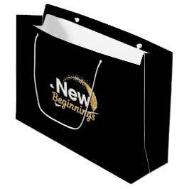  New Beginnings / Bolsa de Regalo Nuevos Comienzos ラージペーパーバッグ