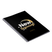 New Beginnings / Cuaderno Nuevos Comienzos ノートブック (右側)