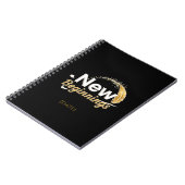 New Beginnings / Cuaderno Nuevos Comienzos ノートブック (左側)