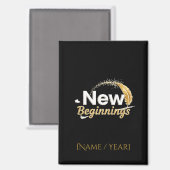 New Beginnings / Imán Nuevos Comienzos マグネット (正面/裏面)