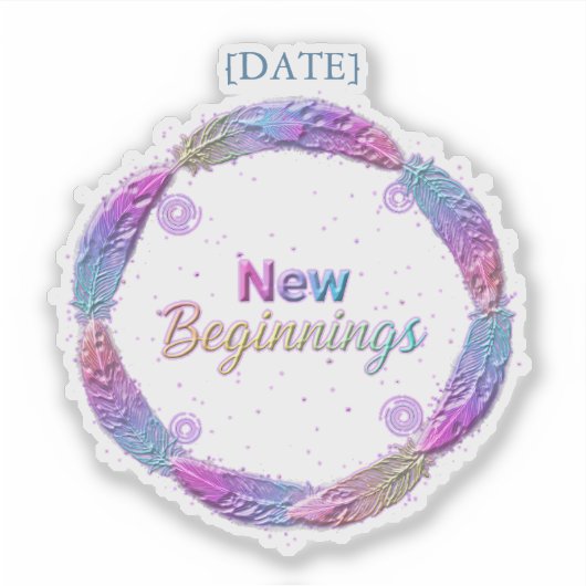 New Beginnings / Nuevos Comienzos 2027 シール (正面)