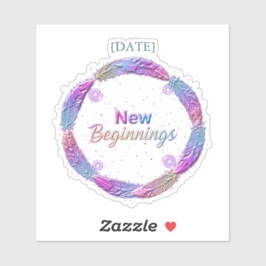 New Beginnings / Nuevos Comienzos 2027 シール (シート)