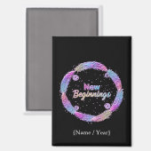 New Beginnings / Nuevos Comienzos 2027 マグネット (正面/裏面)