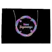 New Beginnings / Nuevos Comienzos 2027 ラージペーパーバッグ (裏面)