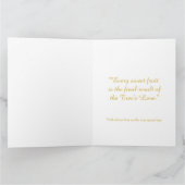 New Beginnings /  Tarjeta Nuevos Comienzos カード (内部)