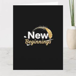 New Beginnings / Tarjeta Nuevos Comienzos カード