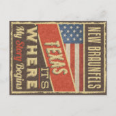 New Braunfels Texas ポストカード (正面)