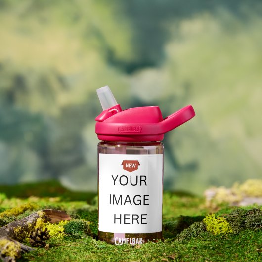 NEW!CamelBak Eddy 14ozドリンクボトル- Grapefruit ウォーターボトル (アウトドア)