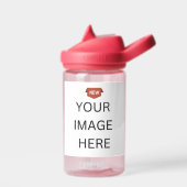 NEW!CamelBak Eddy 14ozドリンクボトル- Grapefruit ウォーターボトル (左面)