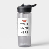 NEW!CamelBak Eddy 20ozドリンクボトル – 木炭 ウォーターボトル (左面)