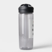 NEW!CamelBak Eddy 20ozドリンクボトル – 木炭 ウォーターボトル (正面)