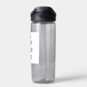 NEW!CamelBak Eddy 20ozドリンクボトル – 木炭 ウォーターボトル (背面)