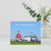 New Canal Lighthouse New Orleans LA USA Postcard ポストカード (スタンド正面)