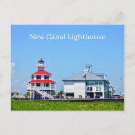 New Canal Lighthouse New Orleans LA USA Postcard ポストカード