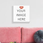 NEW!Canvas Print Premium 包まれた - 8"x8"品質 キャンバスプリント (インサイチュ (リビング))
