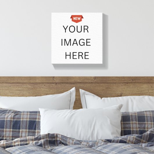 NEW!Canvas Print Premium 包まれた - 8"x8"品質 キャンバスプリント (インサイチュ (寝室))