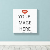 NEW!Canvas Print Premium 包まれた - 8"x8"品質 キャンバスプリント (インサイチュ (ウッドフロア))