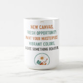 New Canvas Sunrise コーヒーマグカップ (中央)