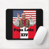 New Catholic Pe Leo Xiv Papa León Peru U.s.a. Conn マウスパッド (マウス)