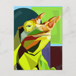 New Cham On The Block—Jackson’s Chameleon  ポストカード