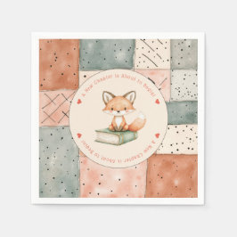 New Chapterが始まるStorybook Baby Shower スタンダードカクテルナプキン