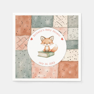 New Chapterが始まるStorybook Baby Shower スタンダードカクテルナプキン