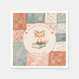 New Chapterが始まるStorybook Baby Shower スタンダードカクテルナプキン