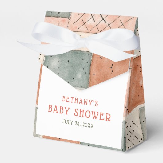 New Chapterが始まるStorybook Baby Shower フェイバーボックス (正面サイド)