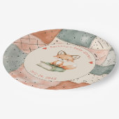 New Chapterが始まるStorybook Baby Shower ペーパープレート (アングル)