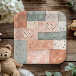 New Chapterが始まるStorybook Baby Shower ペーパープレート