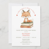 New Chapterが始まるStorybook Baby Shower 招待状 (正面)