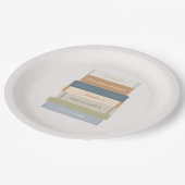 New Chapterストーリーブックオーベビーシャワー ペーパープレート (アングル)