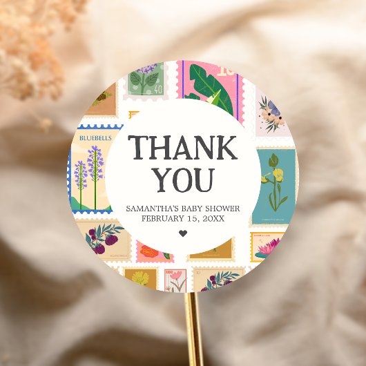 New Chapter Baby Shower ラウンドシール