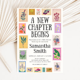 New Chapter Baby Shower  招待状