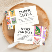 New Chapter Baby Shower Diaper Raffle エンクロージャーカード