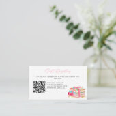New Chapter Baby Shower Gift Registry QR Book エンクロージャーカード (スタンド正面)