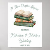 New Chapter Begins, Book Themed Welcome ポスター (正面)