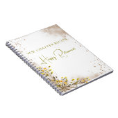 New Chapter Begins Elegant Retirement Gift ノートブック (右側)