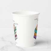 New Chapter Begins Floral Bridal Shower 紙コップ (右)