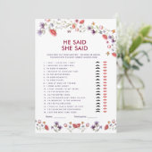 New Chapter Begins He Said She Said Bridal Shower (スタンド正面)