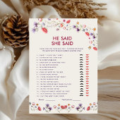 New Chapter Begins He Said She Said Bridal Shower