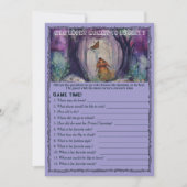  New Chapter Begins Who Knows Mommy Best Game Card 招待状 (正面)