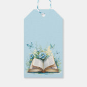 New Chapter Blue Boy Brunch StoryBook Baby Shower ギフトタグ (裏面)