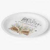 New Chapter Book Theme bridal shower ペーパープレート (アングル)