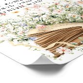 New Chapter Book Theme bridal shower mimosa bar ポスター (角)